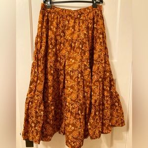 J Crew tiered skirt